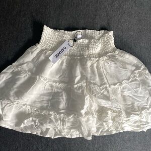 Flowy white skirt brand new